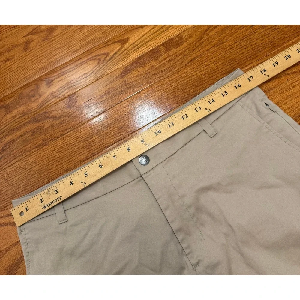 Birddogs Chino Pants Mens 34x34 Khaki Tan Stretch Cotton Blend Casual Golf